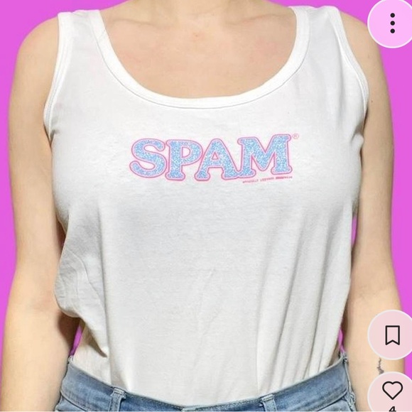 Spam tank top Anvil Brand. - Picture 1 of 4